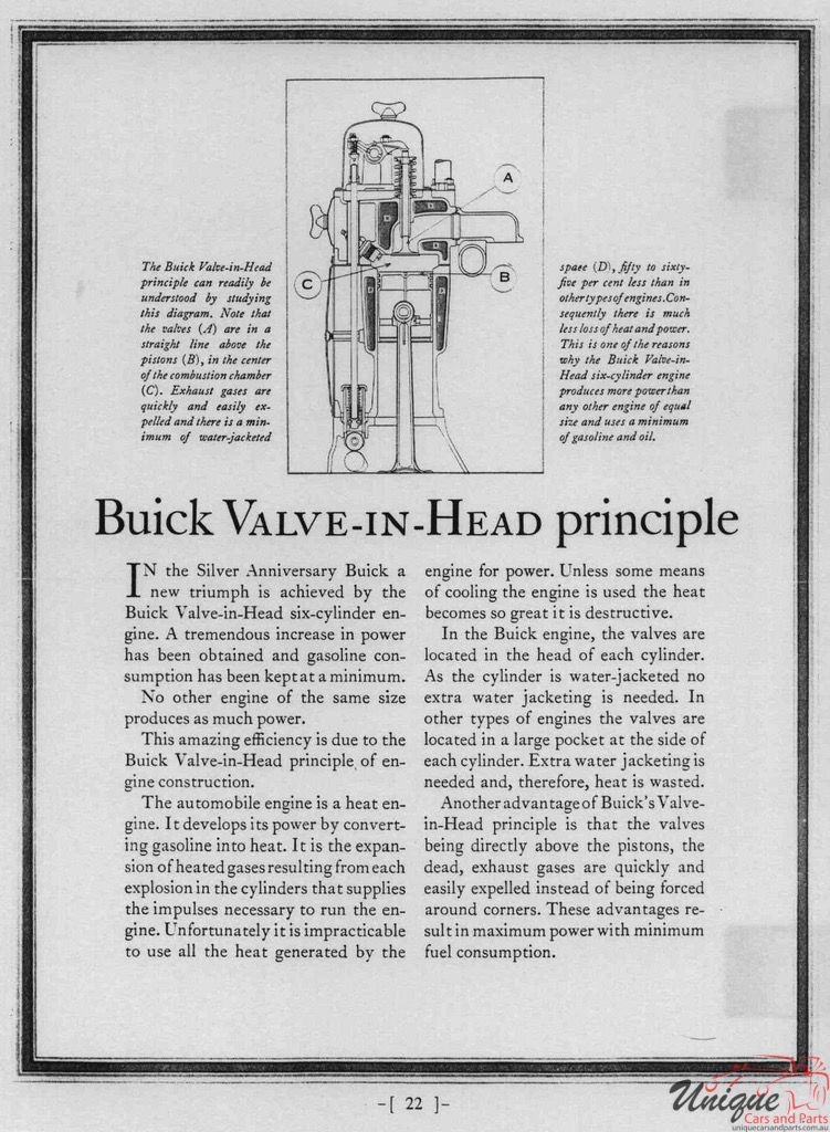 1929 Buick Silver Anniversary Brochure Page 2